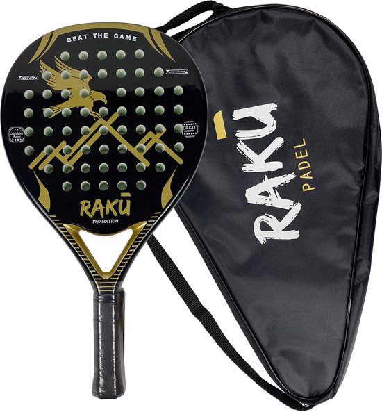Raku® Eagle Pro Edition - Padel Racket - Padel - Padelrackets - Racket -...