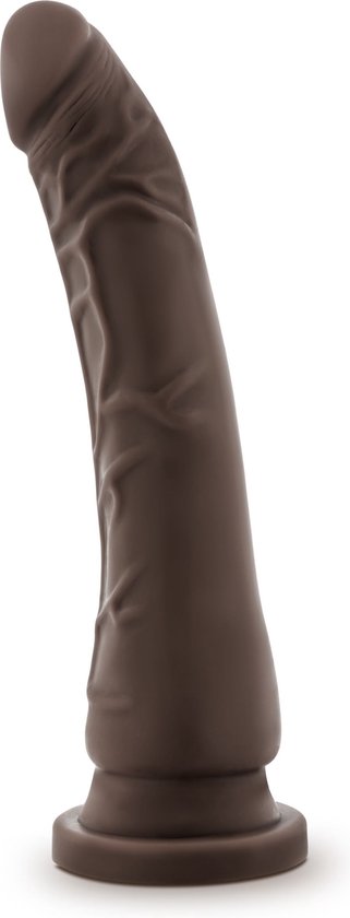 Dr. Skin - Realistische Dildo Met Zuignap 21 cm - Chocolate