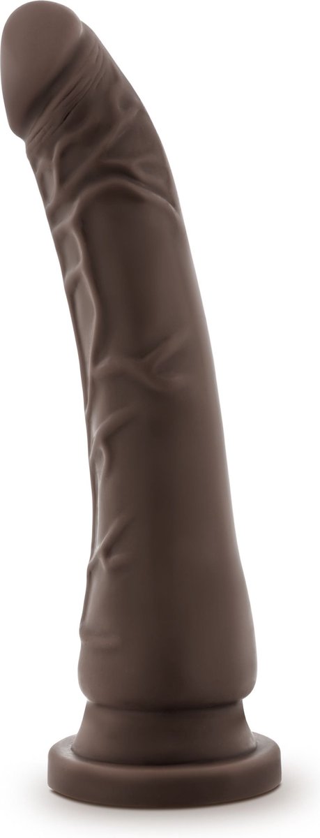 Goedkoopste Dr. Skin - Realistische Dildo Met Zuignap 21 cm - Chocolate