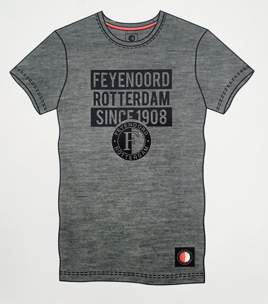 Feyenoord Kinder T-shirt - Maat 128/134