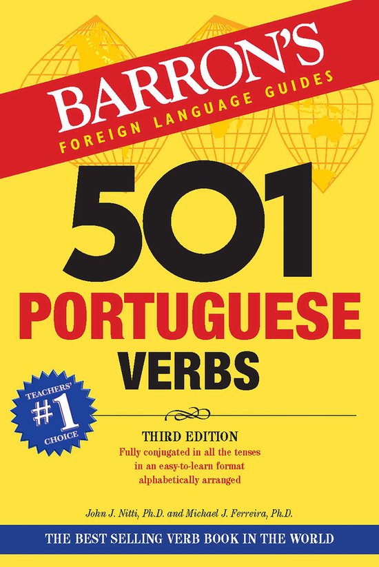 501 Portuguese Verbs 3rd Ed - cover