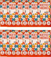 KETO HERO | Keto Chocolade | Creamy White Chocolate | 12 Stuks | 12 x 100 gram