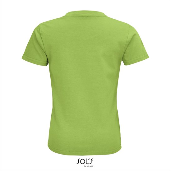 SOL'S - T-Shirt Kinder Pioneer - Vert Clair - 100% Katoen Bio - 122-128