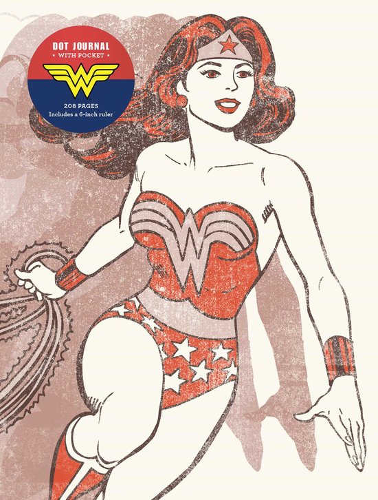 DC Comics: Vintage Wonder Woman Dot Journal - cover