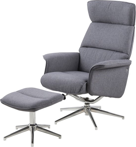 Sohome Relax Fauteuil Tirso - donkergrijs