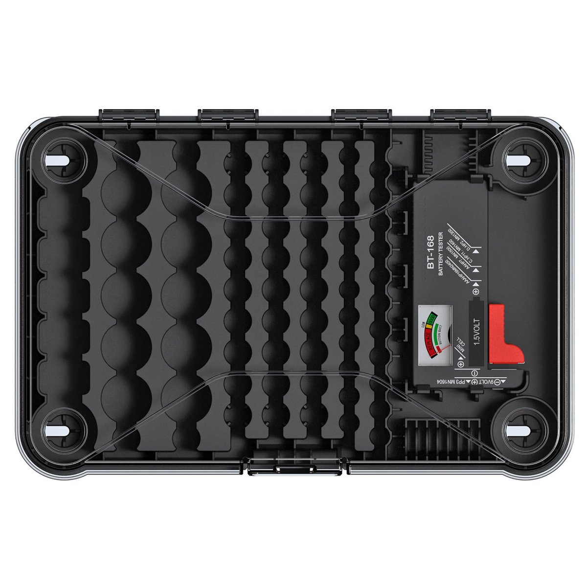 3x D Batterijhouder met Losse Draden - 3xDLEADSHOL