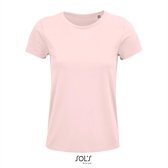 SOL'S - Crusader T-shirt dames - Lichtroze - 100% Biologisch katoen - L