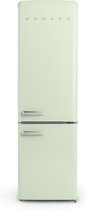 CREATE - Koelkast met vriezer - Combi koelkast - Capaciteit 244L - 3 verwisselbare planken - ECO Friendly - Groen - FRIDGE STYLANCE