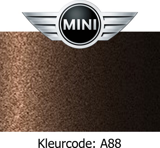 Spuitbus Autolak MINI Kleurcode A88 HOT CHOCOLATE MET 400ml Bol Spuitbus Autolak MINI Kleurcode A88 HOT CHOCOLATE MET 400ml Bol