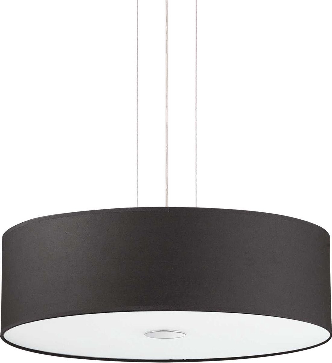 Ideal Your Lux - Hanglamp Modern - Glas - E27 - Voor Binnen - Lamp - Lampen - Woonkamer - Eetkamer - Slaapkamer - Chroom
