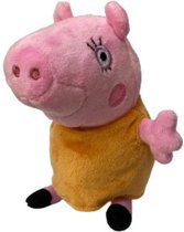 Peppa Pig: Plush Clip-On Coin Purse-Oranje-Mama Pig