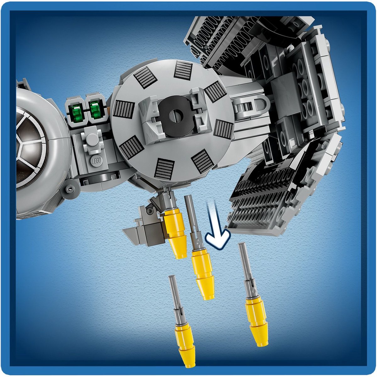 LEGO Star Wars TIE Bomber, Starfighter Modelbouwset met Darth Vader en Gonk Droid - 75347 — afbeelding 13