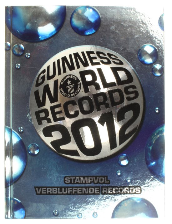 Cover van het boek 'Guinness World Records 2012'