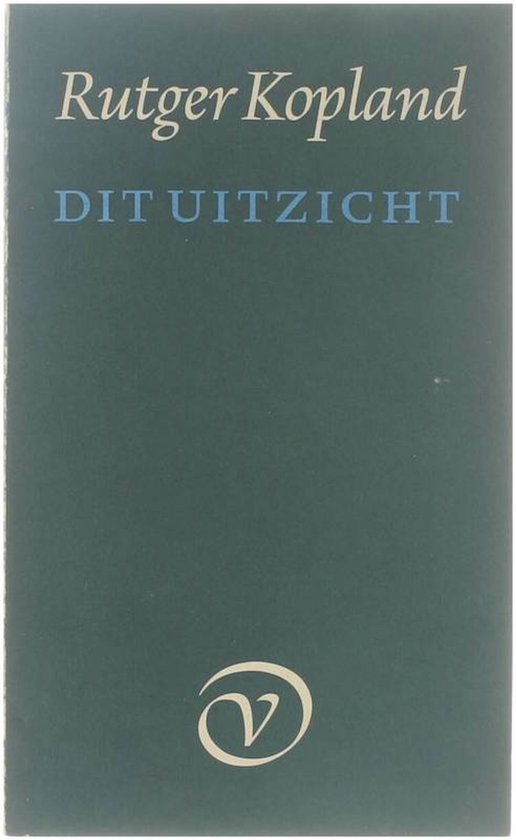 Cover van het boek 'Dit uitzicht' van Rutger Kopland