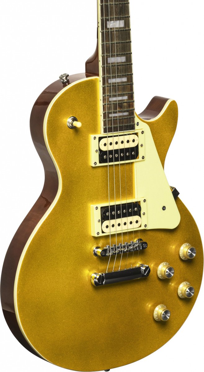 Stagg SEL-STD-GOLD L Serie Electric Guitar Standard Goldtop