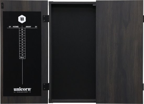 Unicorn Cabinet Maestro Black - Dartkast van Unicorn — afbeelding 2