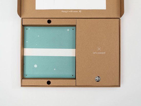 IXXI Vosjes, Elke Uijtewaal - 100 x 80 cm - Outil d'accrochage gratuit - Grande décoration murale et affiches - Illustrations, Digital Art, Ludique, Coloré