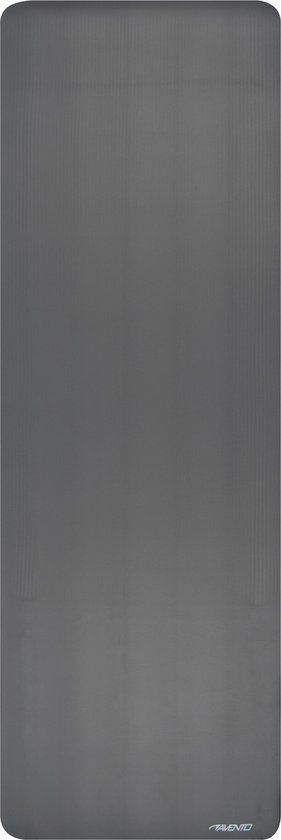 Avento Fitness/Yoga Mat NBR - Grijs - 183 x 61 x 1.2 cm