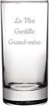 Longdrinkglas gegraveerd - 28,5cl - La Plus Gentille Grand-mère