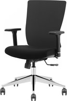 Chaise de bureau ergonomique de Schaffenburg. Série 080. Entièrement rembourré en noir