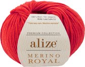 Alize Merino Royal Red 56 Pakket 5 x 50 Gram