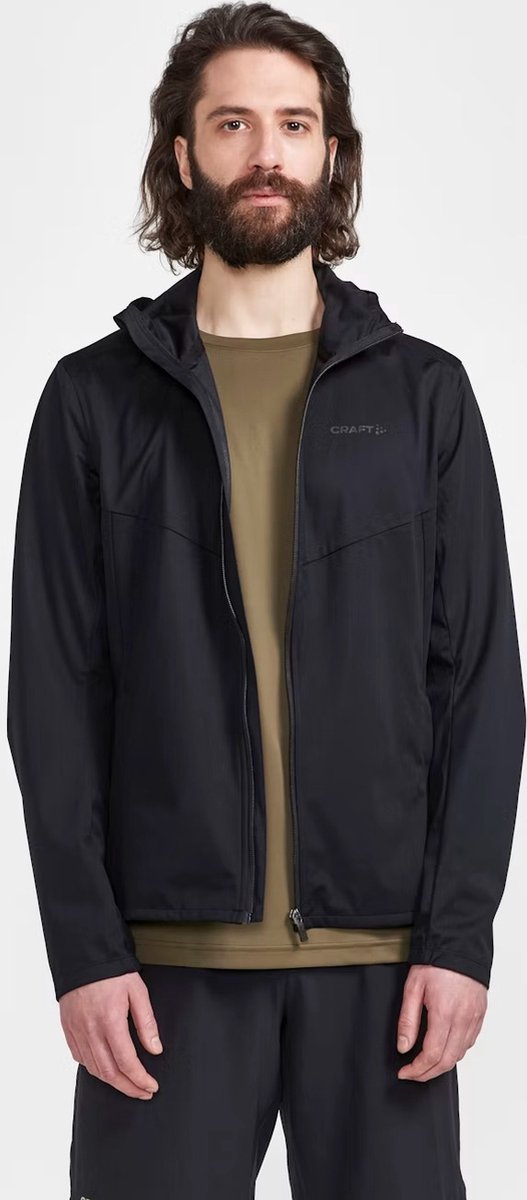 CRAFT ADV ESSENCE HYDRO JACKET M Heren Sportvest Zwart