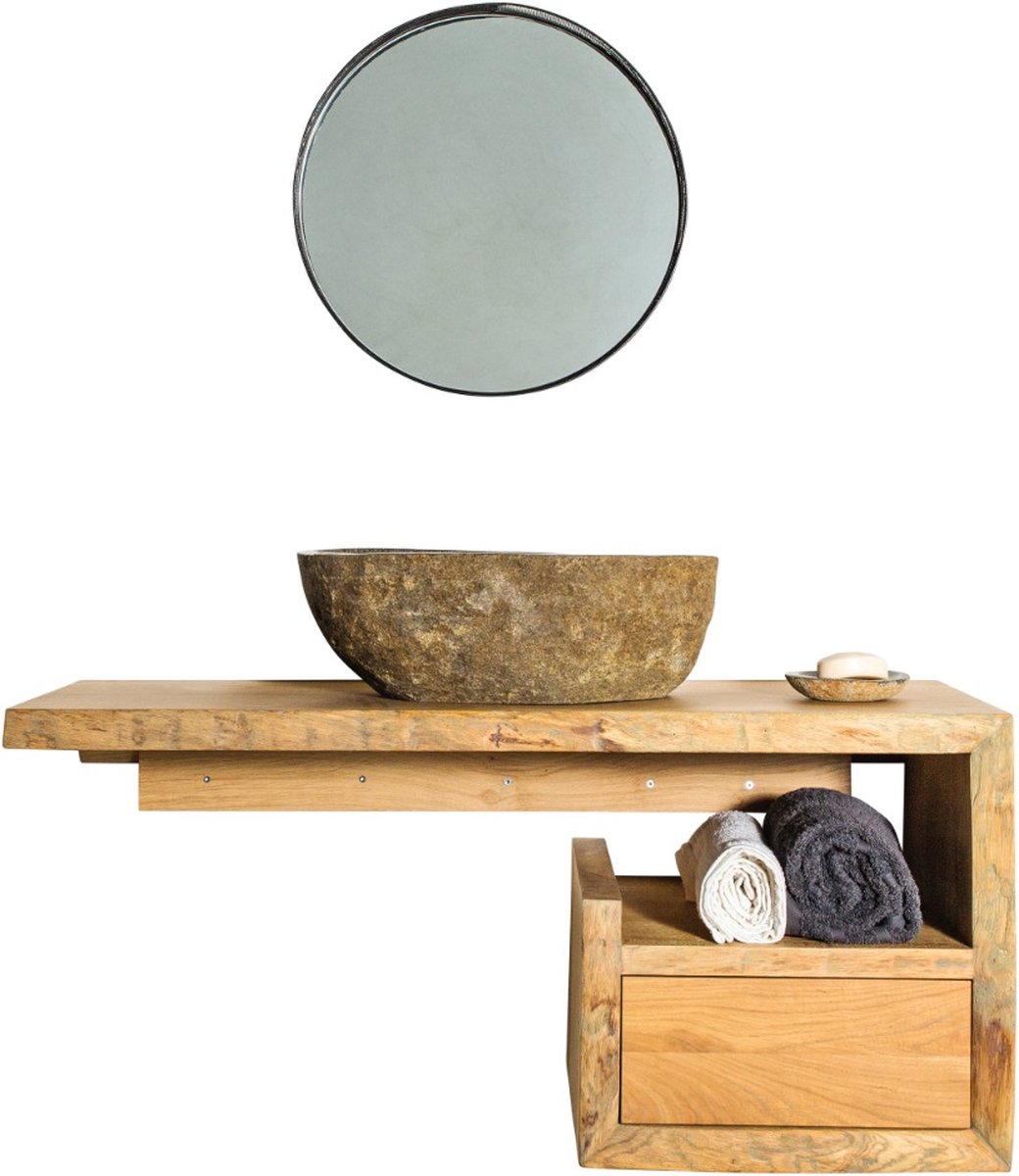 Edged Trunker | Eiken Boomstam Badmeubel