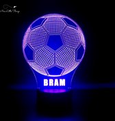 [Nice Little Things] - Gepersonaliseerde RGB LEDlamp Voetbal