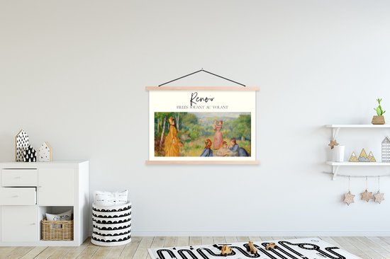 Affiche scolaire - Art - Renoir - Maîtres anciens - 150x100 cm - Lattes vierges