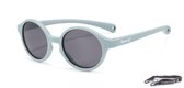 Maesy - lunettes de soleil bébé Noah - 0-2 ans - flexibles pliables - élastique réglable - protection UV400 polarisée - garçons et filles - lunettes de soleil bébé ovales - bleu clair