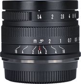 7artisans - Cameralens - 35mm f1.4 APS-C voor Canon EOS-R-vatting, zwart