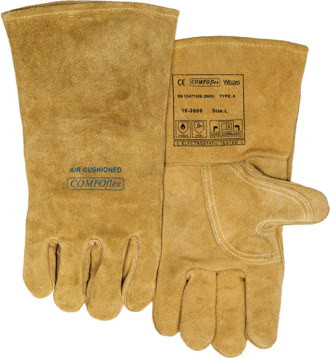 Weldas Lashandschoenen 10-2000 Xxl 10-2000 XXL