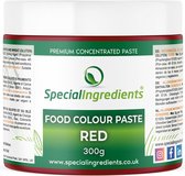 Geconcentreerde Voedingskleur Pasta - Rood - 300 gram