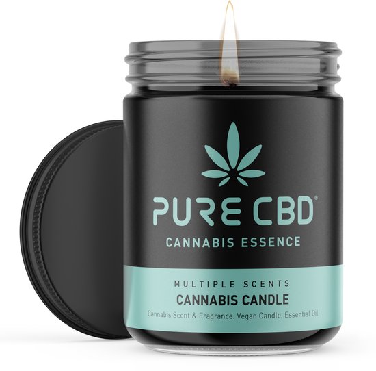 Pure CBD Cannabis Kaars Sour Diesel