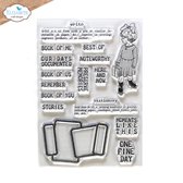 ECD Clear stamps - Noteworthy