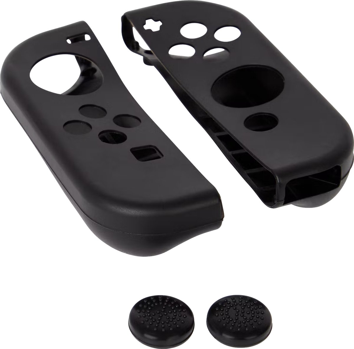 Battletron Nintendo Switch Hoesjes voor JoyCon Controllers zwart bol