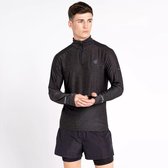 Dare2B Heren Power Up II Long Sleeve Black Marl Maat M