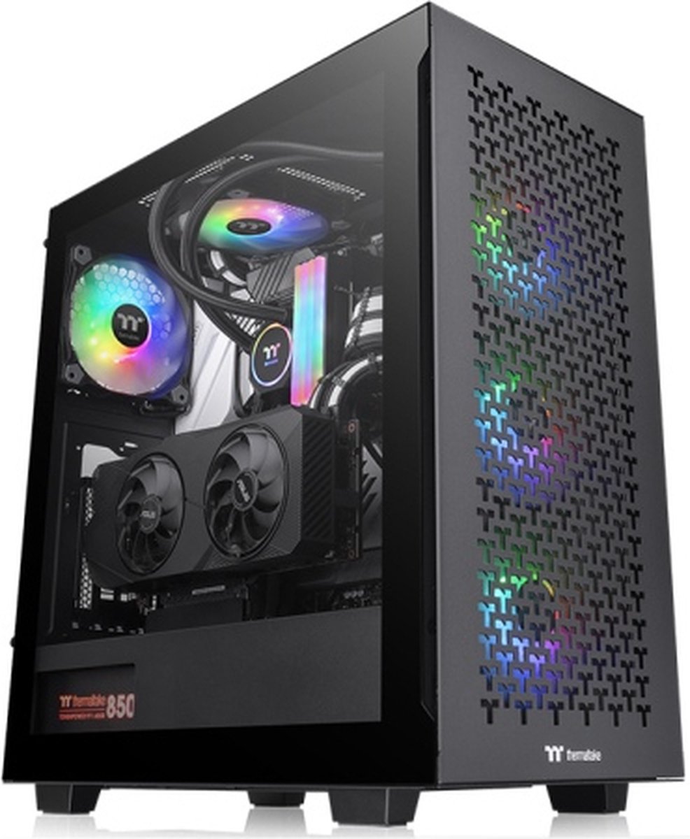Thermaltake CA-1S3-00M1WN-03 computerbehuizing Midi Tower Zwart