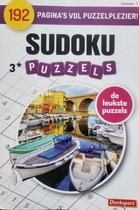 Denksport Sudoku 3* puzzelboek 192 pagina's vol met puzzels - Nederlands puzzelboek 3 sterren