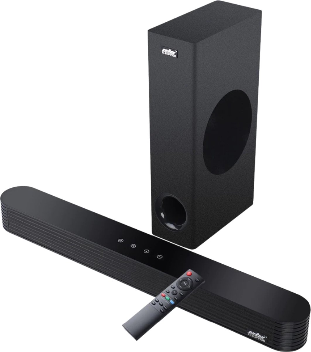 Soundbars Voor TV - Soundbar Met Subwoofer - Soundbar - Soundbar PC - Zwart
