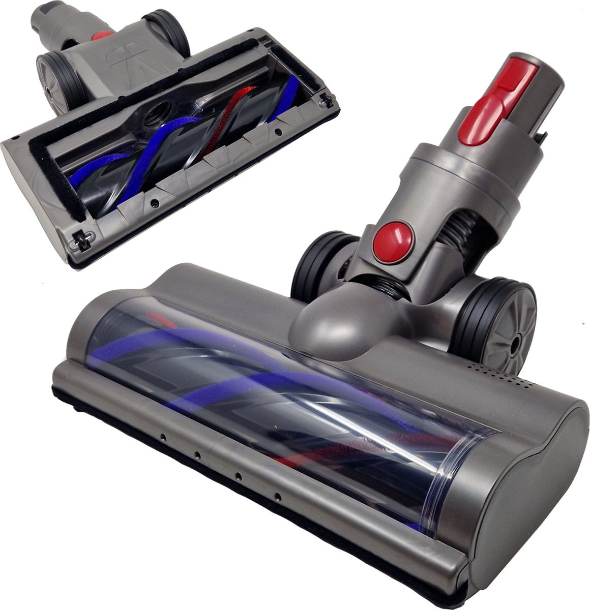 Turbo zuigmond borstel opzetstuk mondstuk met LED voor Dyson V7 V8 V10 V11 V15 Gen5 (sv10 sv11 sv12 sv14 sv16 sv17 sv22 sv23) turboborstel - stofzuigermond - onderdelen - accessoires