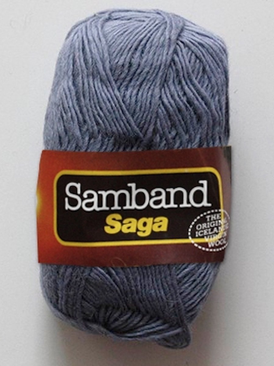 Ijslandse lopiwol - Samband Saga - Bermuda Grey / bermúda grár
