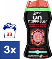 Lenor Spring Unstoppables Parfum Booster - 3 x 154g (33 lavages)