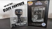 Funko Pop! Marvel : Black Panther (2018) - Black Panther en Métal moulé sous pression ( Exclusive Funko )