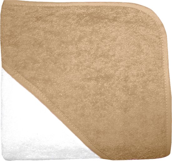 Babydump Collection Cape de Bain Wit / Latte