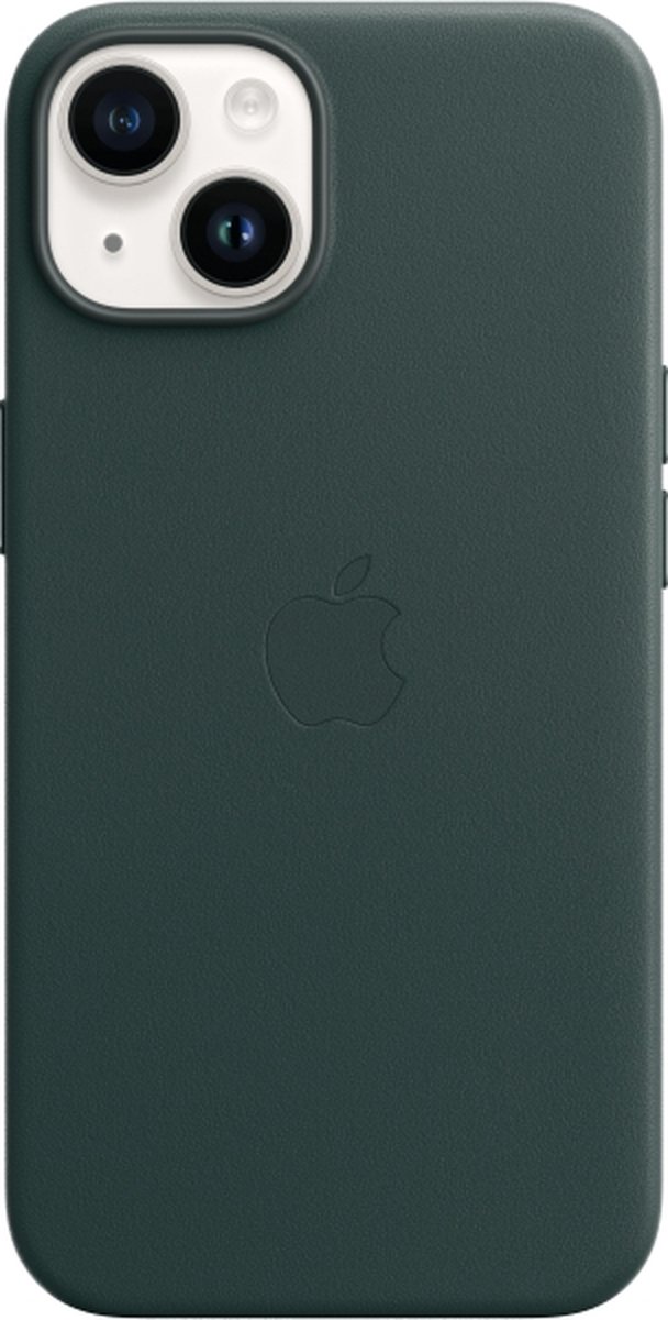 Apple - Leren hoesje - MagSafe - iPhone 14 Plus - Bosgroen