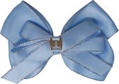 Jessidress® Haarclips Meisjes Feestelijke Haar Clip 12 cm Haarstrik - Blauw