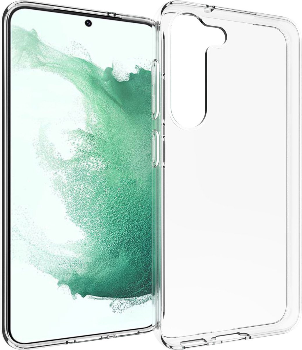 Accezz Hoesje Geschikt voor Samsung Galaxy S23 Plus Hoesje Siliconen - Accezz Clear Backcover - Transparant
