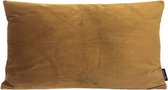 Sierkussen Velvet Goud/Bruin Long | 30 x 50 cm | Velvet/Polyester