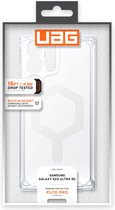 UAG Hoesje Geschikt voor Samsung Galaxy S23 Ultra - UAG Plyo Pro Backcover - transparant